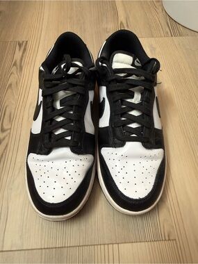 Nike Black and White Low-Top Sneakers